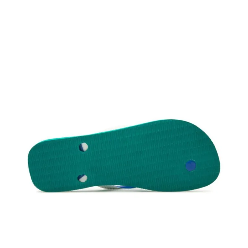 Havaianas Slip Resistant, Quiet, Quick Dry Flip Flops Unisex Blue Green-3