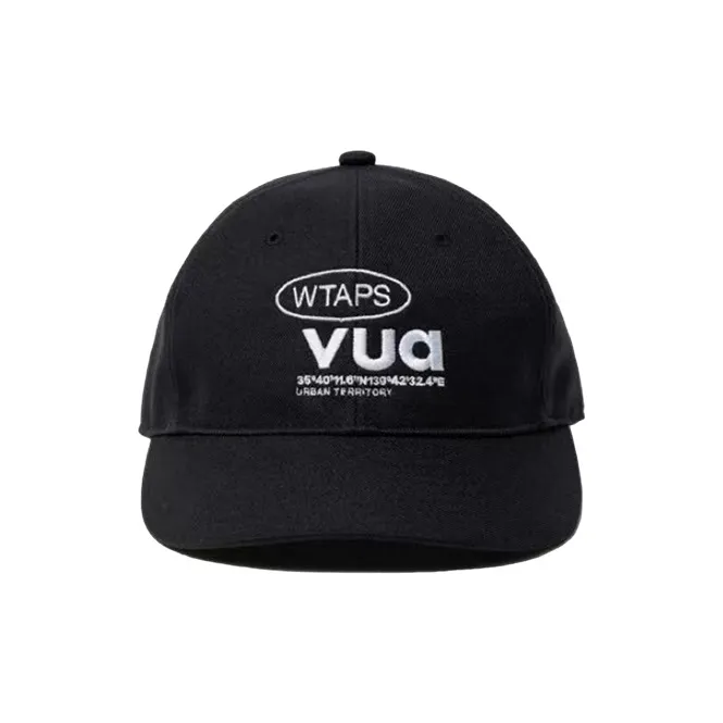 WTAPS Cotton Polyester Baseball Caps Men's Black-0