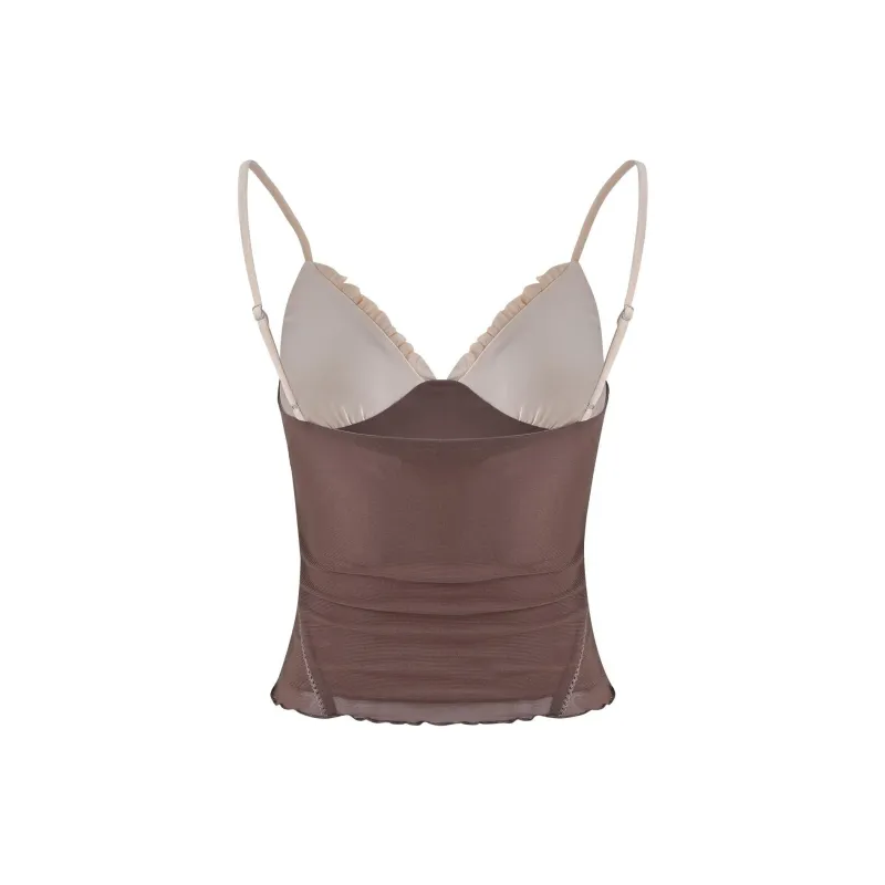 Tiger Mist ALTHEA TOP Camisole Women's Tan-1