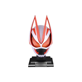 BANDAI Kamen Rider Character GEATS Arctic Fox 20cm Glow in The Dark Head Sculpture Ornament Assembled Models