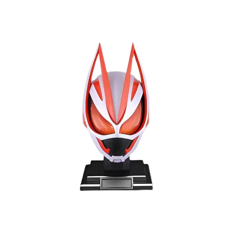 BANDAI Kamen Rider Character GEATS Arctic Fox 20cm Glow in The Dark Head Sculpture Ornament Assembled Models-0