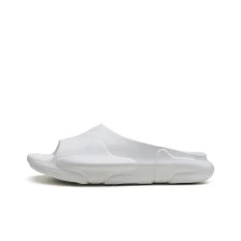 EQLZ EQUALIZER Oasis Quiet Abrasion Resistant Slide Slippers Unisex Devil White
