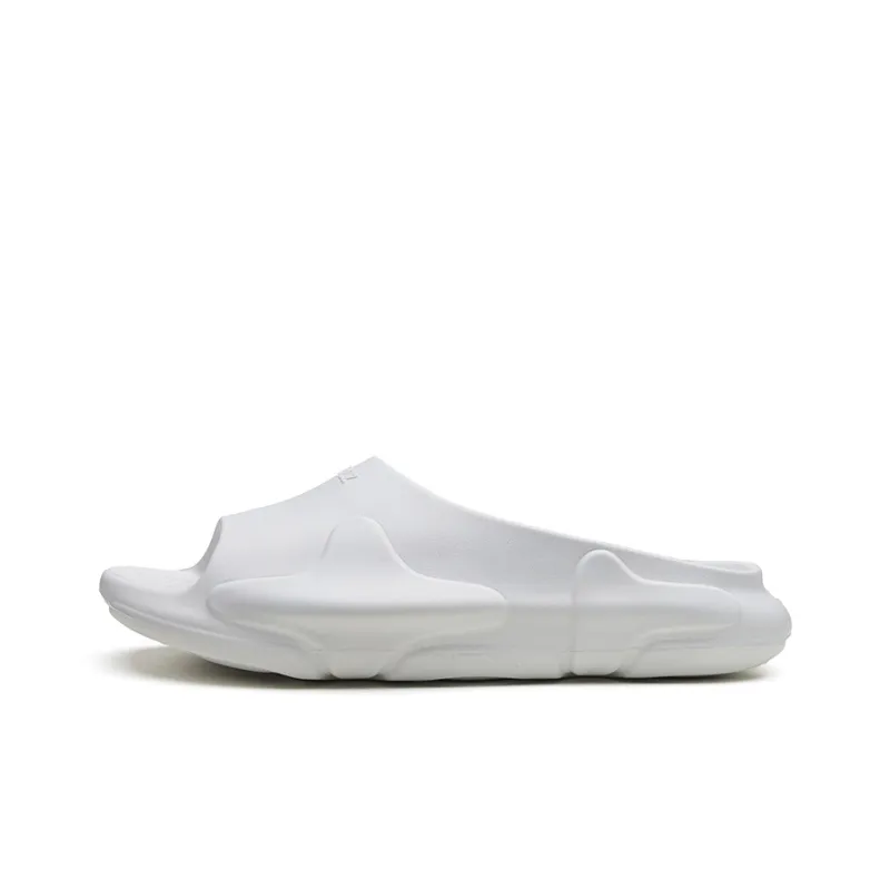 EQLZ EQUALIZER Oasis Quiet Abrasion Resistant Slide Slippers Unisex Devil White-0