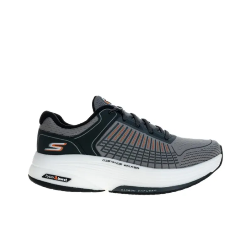 Skechers Go Walk Distance Walker Running Shoes Men Low Top Gray-1