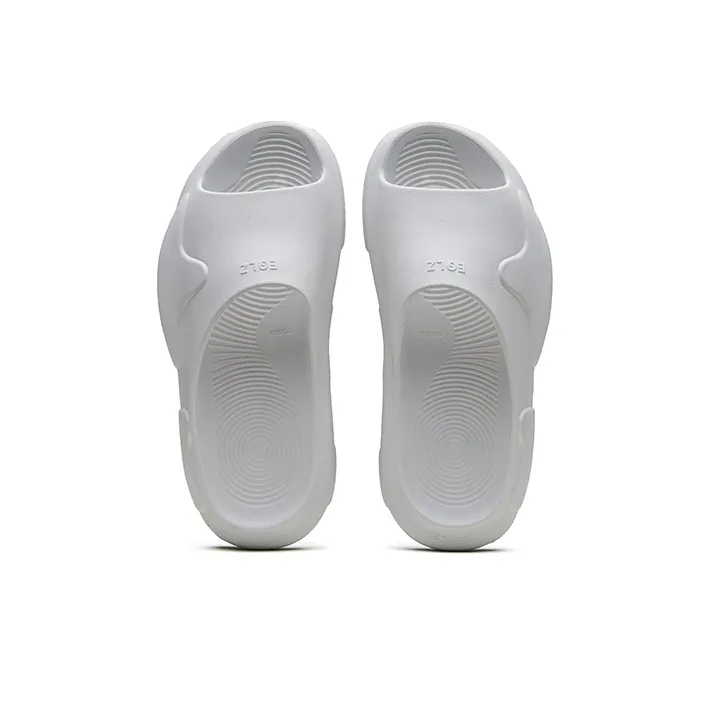 EQLZ EQUALIZER Oasis Quiet Abrasion Resistant Slide Slippers Unisex Devil White-3