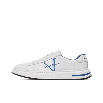 VICKI BROWN Stylish Skateboarding Shoes White Blue