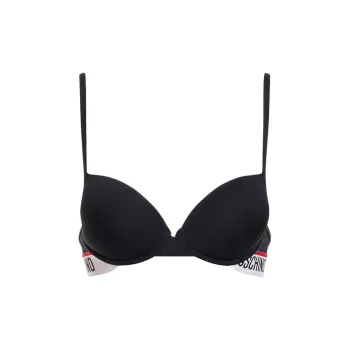 MOSCHINO With Logo Bra Women's Black