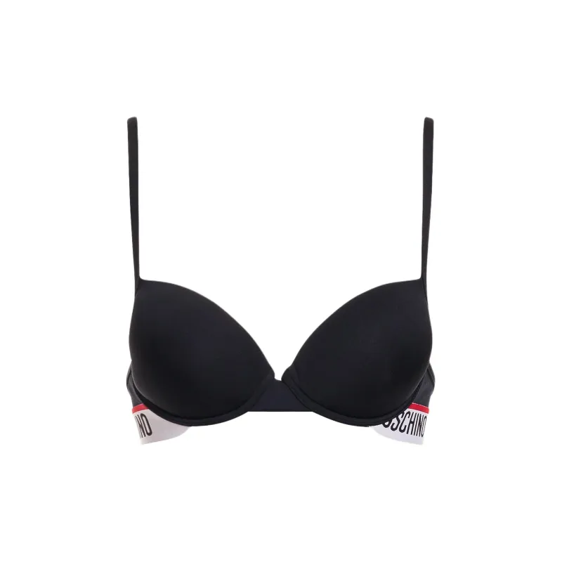 MOSCHINO With Logo Bra Women's Black-0