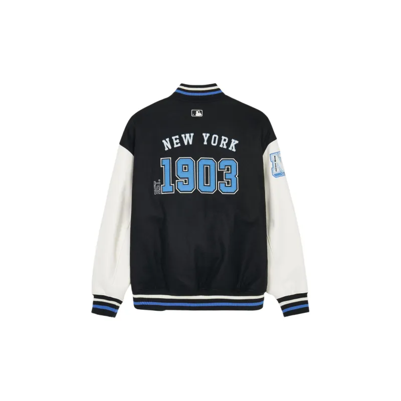 MLB SS24 New York Yankees Baseball Jacket Unisex Black-1