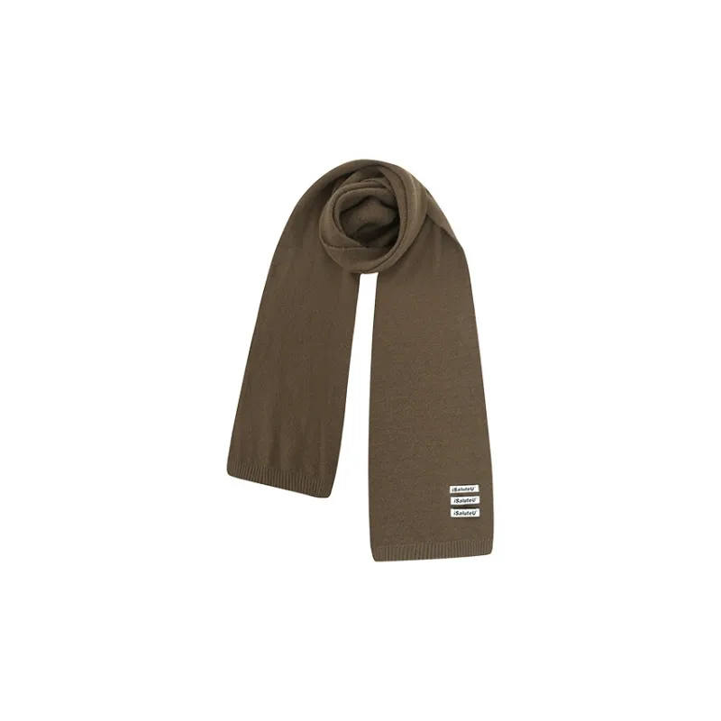ISaluteU Knit Scarves Unisex-0