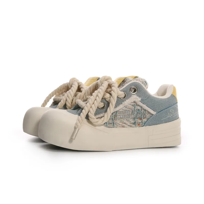 Lovely You Durable Breathable Low Top Skateboard Shoes Women's-6