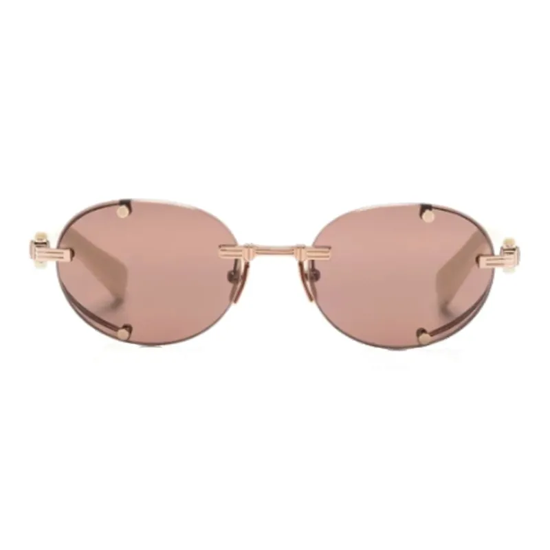BALMAIN Monsieur Oval frame Sunglasses-1