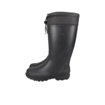 MoonStar Mountain Field MF 11R Waterproof And Wear-resistant Rain Boots Unisex Black