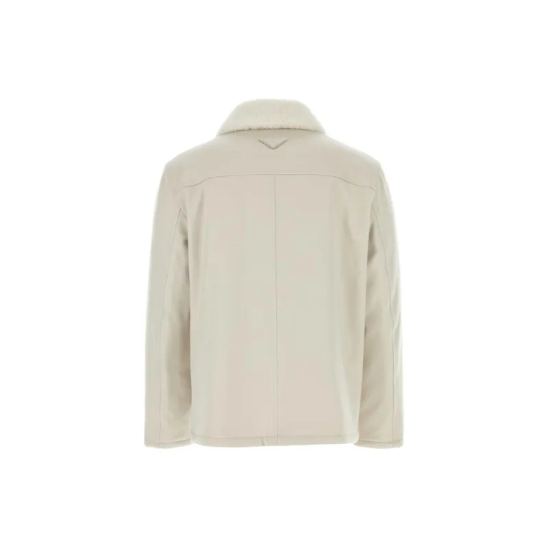PRADA Faux Fur-collar Jacket-1