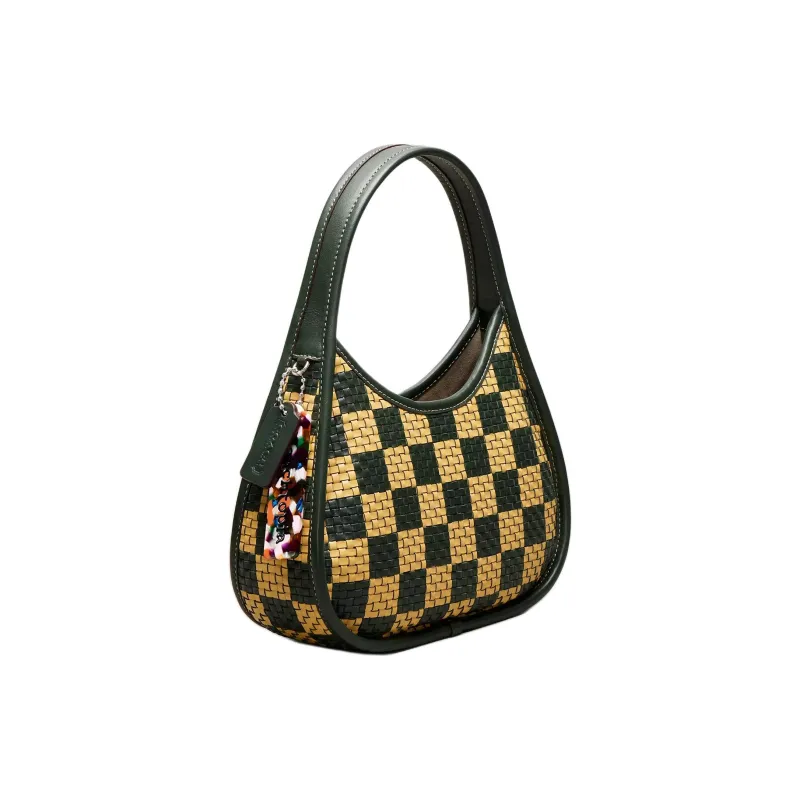 COACH Ergo Recycled Leather Shoulder Bag Handbag Shoulder Bag Women's Sunflower-1