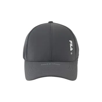 FILA Polyester Polyurethane Cotton Baseball Caps Unisex Gray