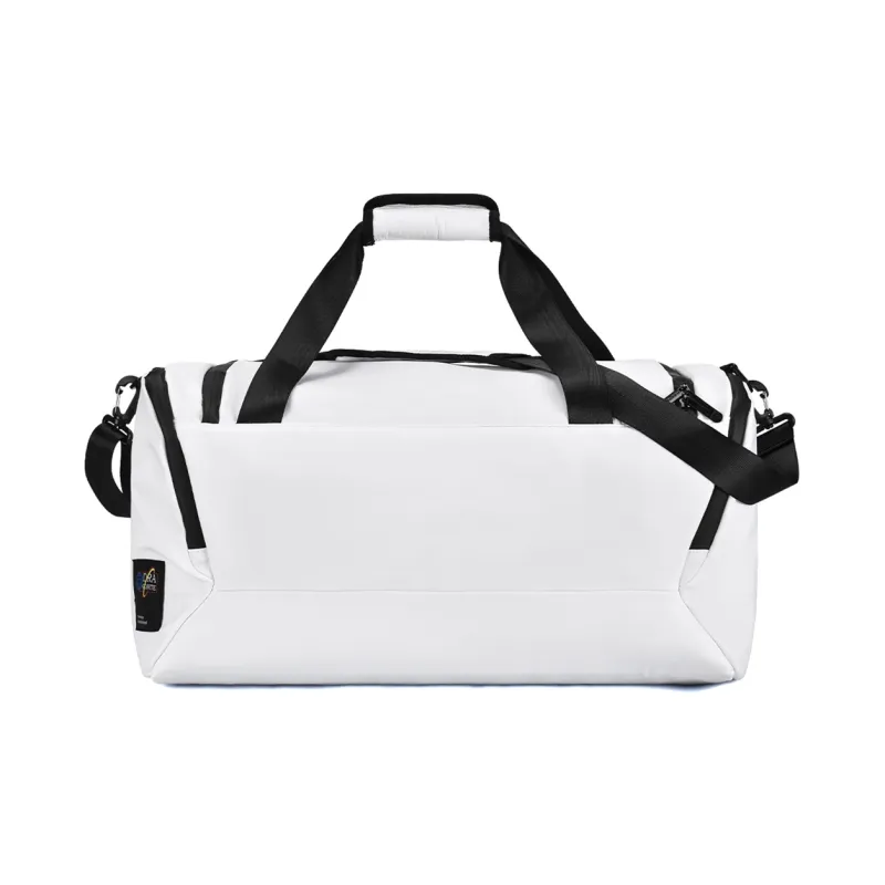 DRACONITE Polyester Handbag Gym Bag Large Size Unisex White-2