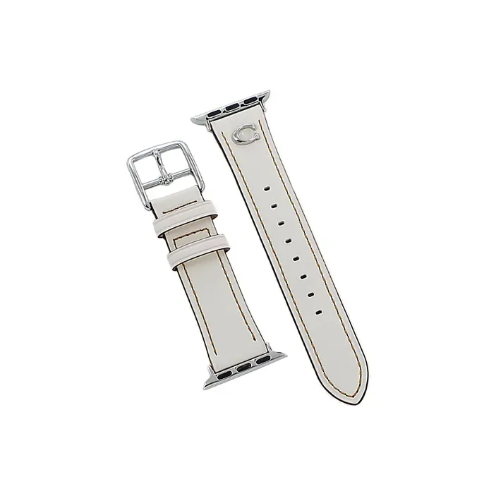 COACH Watch Band Compatible With Apple Devices Genuine Leather Material-2