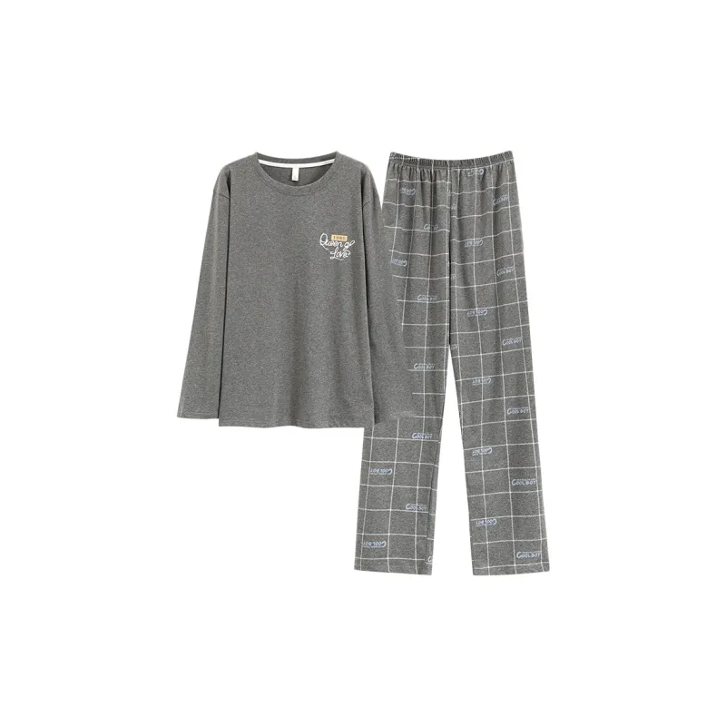 The story of the flower season Men Pajama Sets-0