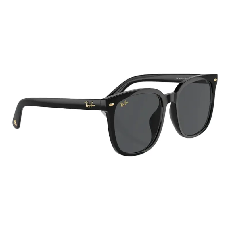 RayBan Injection Molded Square Sunglasses Unisex Black-2