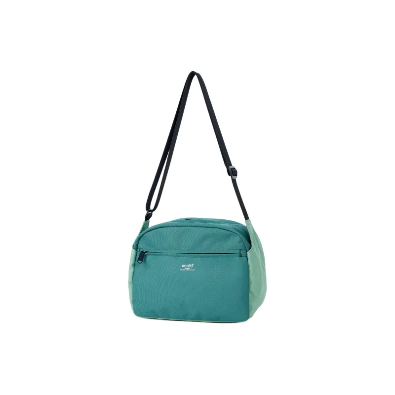 Anello Polyester Handbag Shoulder Bag Crossbody Bag Women's Green-1