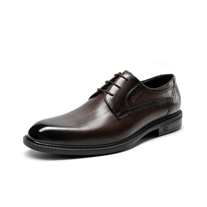 Satchi Dress Shoes Men's Coffee 3CM-1