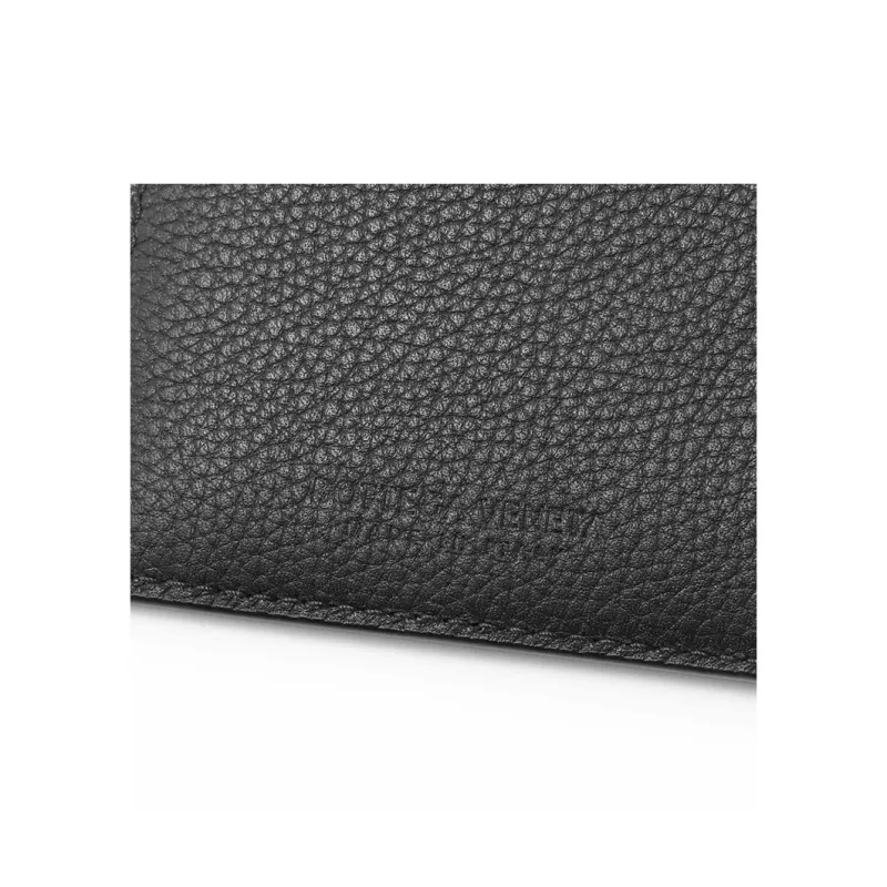 Bottega Veneta Calfskin Card Holder Wallet Women's Black-5
