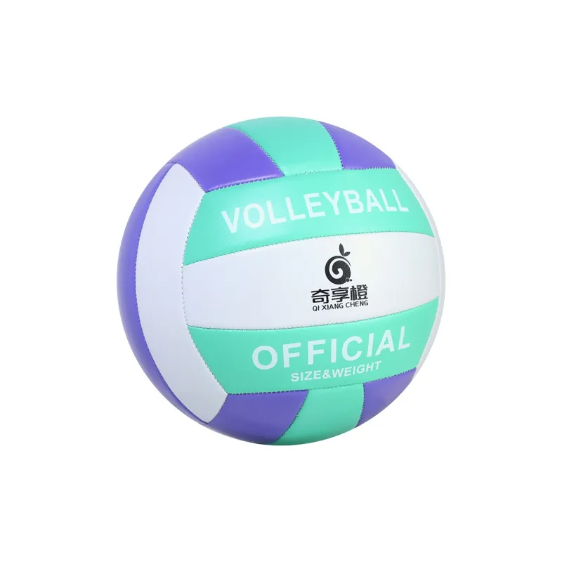 Strange Orange PVC Material Size 5 Ball Volleyball Unisex Blue Green White-2