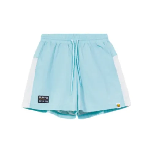 B.Duck Casual Shorts Women's Blue