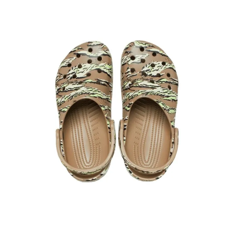 Crocs Unisex Classic Printed Camo Clog Clogs Unisex Brown-3