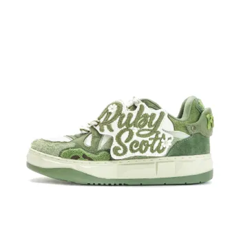 Ruby Scott The Wizard Of Oz 'All Of Green' Low Top Skateboard Shoes Unisex Moss Green