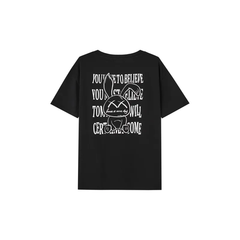 Demana Regular T Shirt Women's Black-1