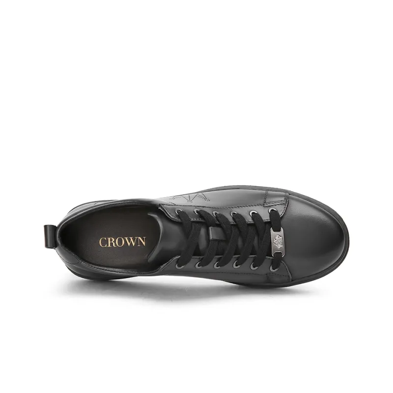 CROWN Wear-Resistant Low-Top Skateboard Shoes Men's-2