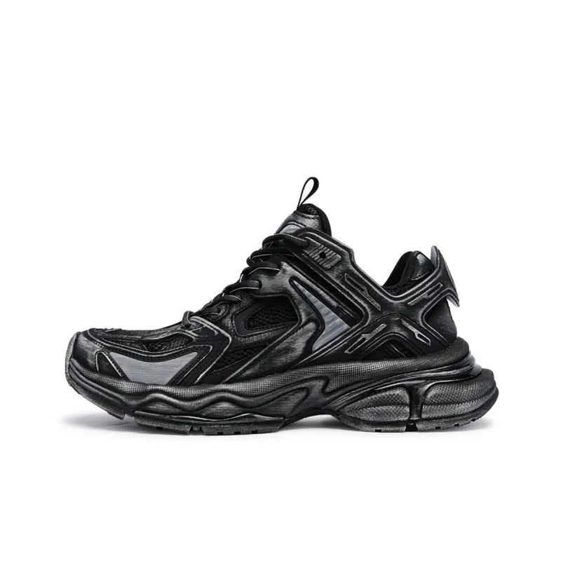 BASLS Moon Exploration Collection Trendy Versatile Low Top Chunky Sneakers Unisex-21
