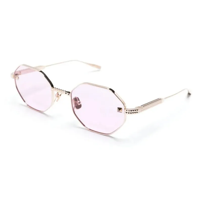 Valentino Rockstud Geometric frame Sunglasses-0