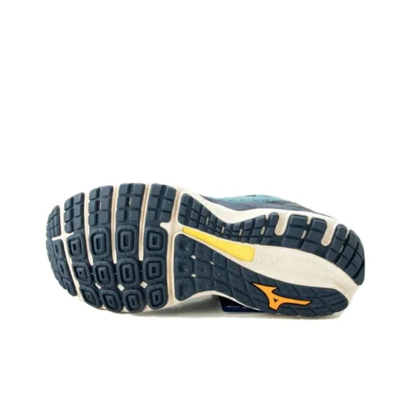 Mizuno Wave Sky 4 Slip-Resistant Low-Top Running Shoes Men's Ink Blue-3
