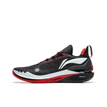 LINING JB2 Basketball Shoes Men Low Top Black/Standard White