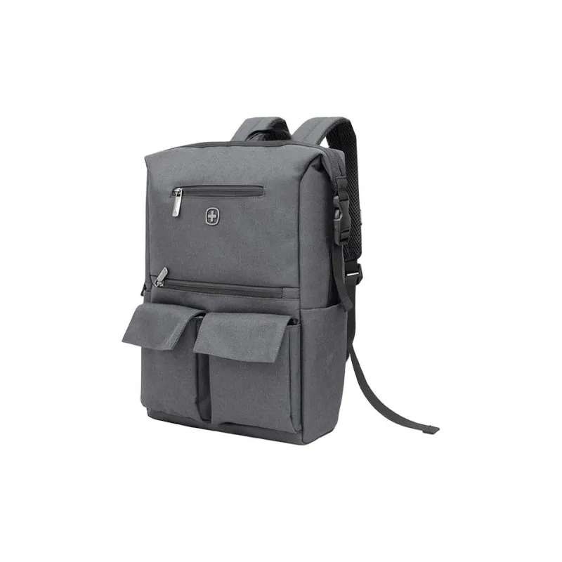 Wenger Polyester Backpack Large Size Men's Gray-1