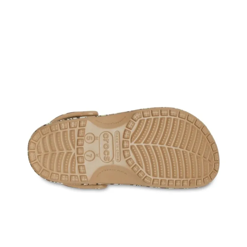Crocs Unisex Classic Printed Camo Clog Clogs Unisex Brown-4