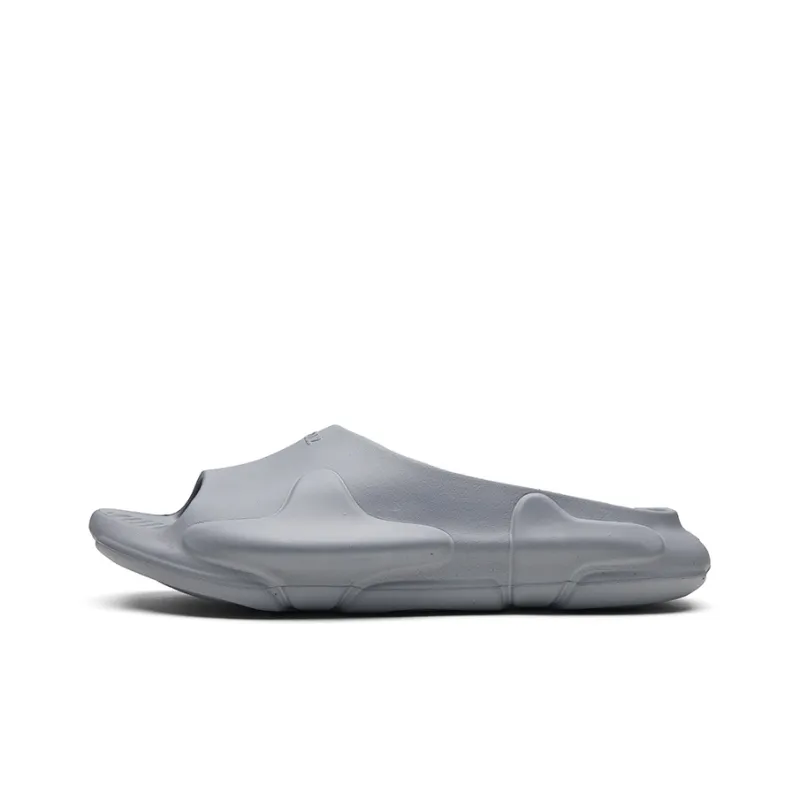 EQLZ EQUALIZER Oasis Quiet Abrasion Resistant Slide Slippers Unisex Phantom Gray-0