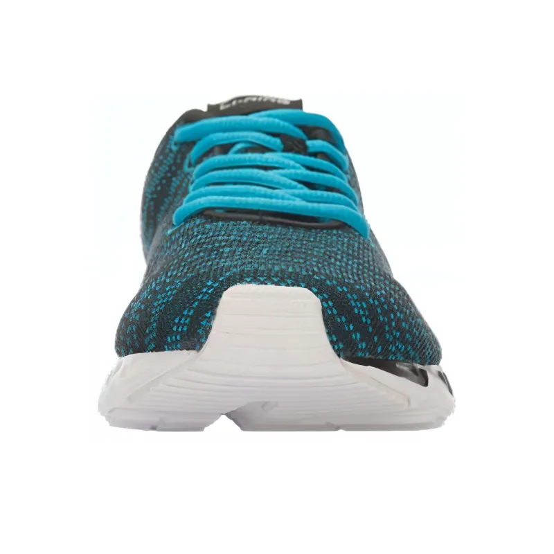 LiNing Wear-resistant And Lightweight Low-Top Running Shoes Men's Black Blue-4