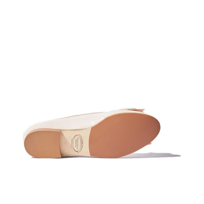 SCAROSSO Cloe Bow Detailed Ballerina Shoes Women's-4