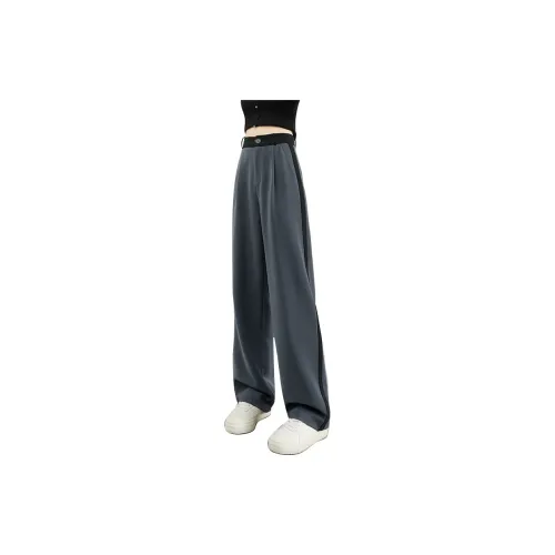 TOUCH Casual Pants Women's Dark Gray With Black Accents