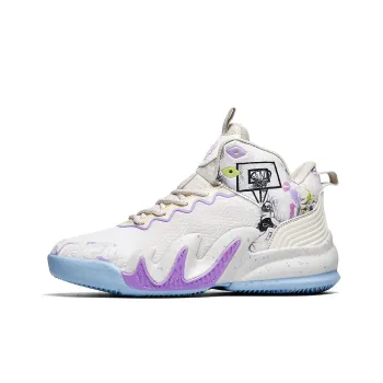 GQWE Non slip Wear resistant Shock Absorption High Top Basketball Shoes Unisex