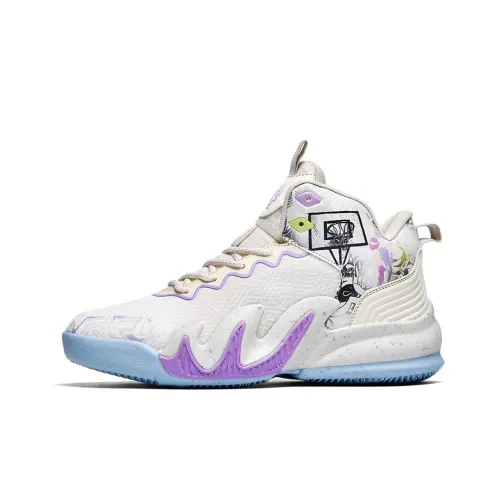 GQWE Non slip Wear resistant Shock Absorption High Top Basketball Shoes Unisex