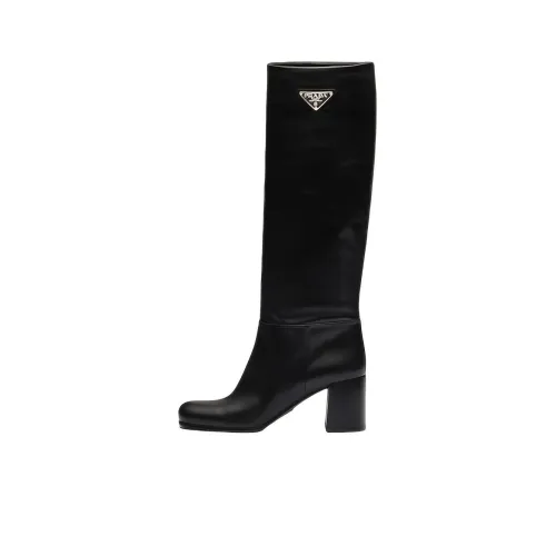 PRADA Knee-high Boots Women's Black