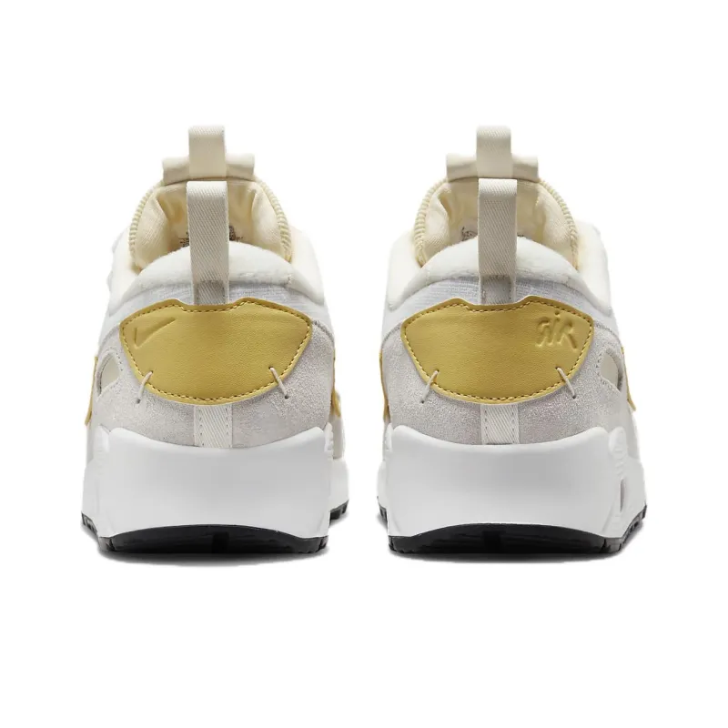 Nike Air Max 90 Futura White Saturn Gold Women's-4