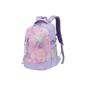HERDER Polyester Polyester Backpack Large Size Unisex Pink