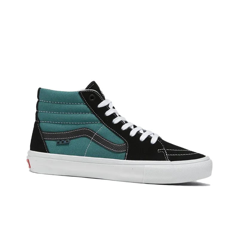 Sk8 Skate Vans Hi 'Safari Black Teal'-1