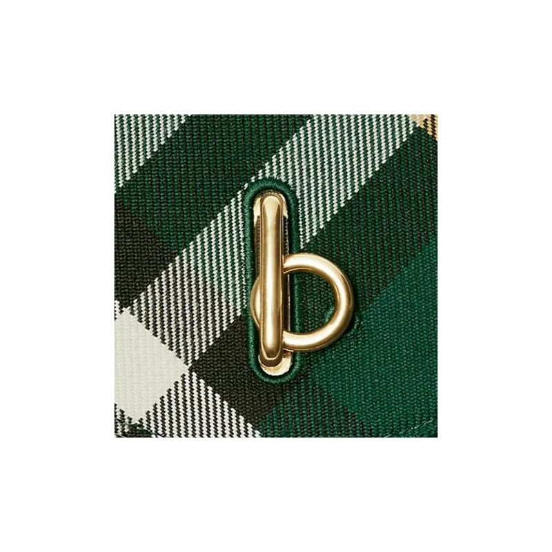 Burberry Polyester With Wool Wallet Women's Ivy Green-3